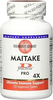 Maitake D-Fraction Pro, (120 Count)