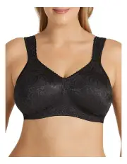[Playtex] Ultimate Lift And Support Wirefree Bra in Black