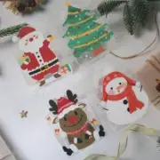 12Pcs Christmas Cookie Candy Boxes Bakery Gift Boxes Cupcake Muffin Cake Box AU