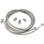 Streamline Stainless Steel Brake Lines for 2003-2005 Suzuki LT-Z400 QuadSport Z