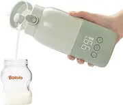 BOLOLO Portable Bottle Warmer for Travel, Super Fast Charging, Instant Breastmilk, Formula, Water, Milk Warmer with 10 Ounces Big Capacity, Baby Flask for Vehicle,car,Airplane Journey