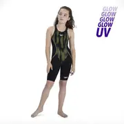 Junior Girls Fastskin LZR Racer X Openback Kneeskin