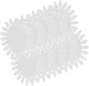 NOLITOY Nail Polish Practice Plate Oval Shape Nail Display Stand Nail Art Tools for Salon School