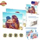 Acrylic Magnetic Frames - 2 Pack 8.5x11 for Portraits & Memories, Stand Alone