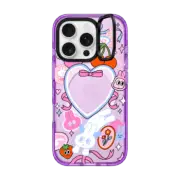 iPhone 16 Pro Impact Ring Stand Case MagSafe Compatible Dream Bunny by Minstudio