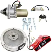 Electric Start Conversion Kit For Most Honda GX340 GX390 Starter Motor Flywheel