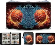 Basketball Card Binder - 900 Pocket Sports Card Storage Organizer with 50 Removable Sleeves
