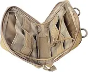 Camping Tool Storage Bag | Urgent Waterproof Tool Organizer Bag,Reflective Hardware Organizer, Two-Way Zipper Design for Home, Car, Hiking, Outdoor Activities