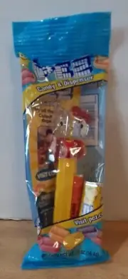Hello Kitty Pez: Yellow Stem Crystal Hello Kitty Pez ~ Mint In Package