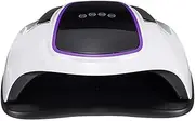 Led Nail Lamp, Gel Nail Polish Nail Dryer Curing Lamp for with 4 Timer Setting Portable Fingernail and Toenail Gels Based Polishes with Automatic Sensor