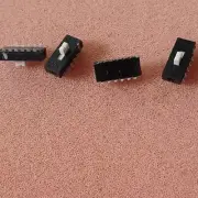4 PCS TE 1-1825010-8 Slide Switch, 4Pdt, 0.3A, 115Vac, Smd Rohs