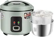 Rice Cooker, (2-5L) Multifunctional Home 304 Stainless Steel Stainless Steel Rice Soup Separation for 1-7 Persons 220-240V US/EU(2L)