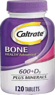 Caltrate Calcium Supplement, 600+d Plus Minerals, Tablets, 120 Ea