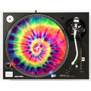 DJ Tye Dye #1 Tie Die Turntable 12" Record Player DJ Audiophile x1