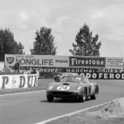 Jean Blaton Lucien Bianchi Ferrari 250GTO leads Edgar Berney Pierr- 1964 Photo