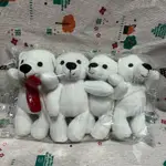 W01 全新 可口可樂北極熊 紀念熊 白熊 北極熊 麥當勞玩偶