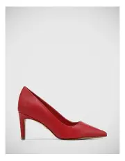 [Wittner] Pascal Leather Pump in Rouge Red