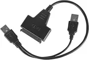 USB to Cable External HDD Adapter Cable USB Ports Drive Data Line for Partition Format