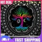 Sun Moon Tree Tapestry Hanging Rugs Bedspread Beach Mat Dorm Decor Wall Art
