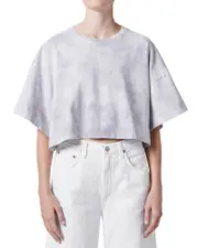 Agolde Arli Oversized Cropped Tee