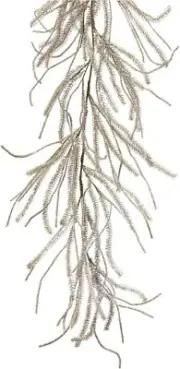 Melrose Glittered Pine Artificial Christmas Garlands - 5' x 15" - Unlit - Set of
