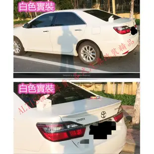 CAMRY 7代 7.5代 碳纖維 尾翼 壓尾 押尾 卡夢 水轉印 TRD 鴨尾 非 定風翼 擾流 後下巴 後保桿