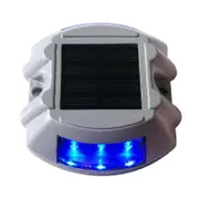 Solar Deck Lights LED Driveway Lights Solar Powered Dock Light Outdoor IP68 Waterproof Road Markers for Step Sidewalk Stair Boat Garden Ground Pathway Yard