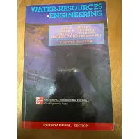 在飛比找蝦皮購物優惠-二手工程用書-水利工程water resources eng