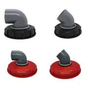 IBC Ton Barrel Cover for Lid Breath Cover Fitting With Nylon Filter 45°
