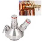 Stainless Steel Mini Keg Dispenser with Beer Tap and Hose for 2L-10L Kegs