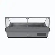 Bromic Refrigeration Bromic DD1250SG-NR Square Glass Deli Display - Deli Display Fridges (BR-3335631) - 3335631-BR