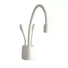 InSinkErator Hot + Cold Water Dispenser Faucet 8.4" 2-Handle High-Arch Biscuit
