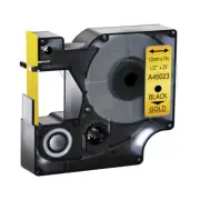 1PK Black on Gold Label Tape 12mmx7m For DYMO D1 45023 LabelManager 200 400 450D