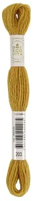 6 Pack DMC Eco Vita 100% Organic Wool Crewel Thread -16m/17.5 yd 5A0021SP-1G4QJ