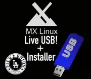 Bootable MX Linux USB Installer or Live System 8GB Drive Try This Modern OS