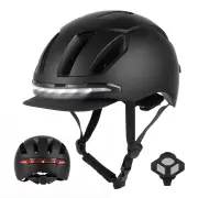 Smart Bicycle Helmet With LED Turn Signal Lights For Men Female Safety Night Electric Car Scooter Bike Riding Helmet Par
