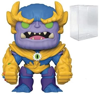 POP Marvel: Monster Hunters - Thanos Funko Pop! Vinyl Figure (Bundled with Compa