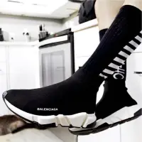 在飛比找蝦皮購物優惠-Balenciaga Speed Trainer 黑白 20