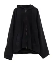 Hooded Zip-Up Jacket for Men 1 black