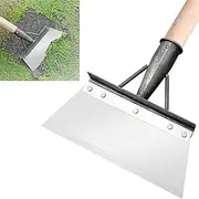 Multifunctional Garden Shovel - Outdoor Cleaning Tool for Landscaping, Weeds and Moss Removal - Stainless Steel Scraper (25cm)
