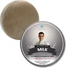 Milk Solid Shampoo Bar Soap - Natural Shampoo Bar and Conditioner Moisturizing f