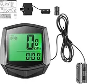 Kezvmhy Cycling Computer, Wired Bicycle Computer, Wired Speedometer Odometer Cycle Computer | Bicycle Accessories, Auto Wake-up Cycling Computer for Cycling Enthusiasts