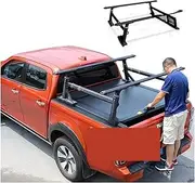 Car Roof Racks, Adjustable Cross Luggage Bars Truck Roll Bar L200 Compatible for Ranger T6 T7 T8