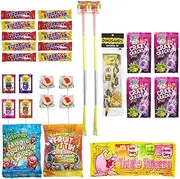 Wicked Fizz Kids Confectionery Sweets Showbag Lollies/Candy/Lollipop Show Bag