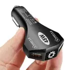 2 USB Ports 48W Car Charger Adapter LED Display QC 3.0 Fast Charging Accessories