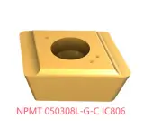 10 PCS ORIGINAL INSERTS NPMT 050308L-G-C IC806