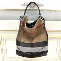 在飛比找蝦皮購物優惠-二手旗艦 Burberry THE ASHBY CANVAS