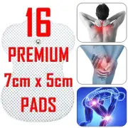 HiDow PainPod TENS EMS compatible ELECTRODE PADS - 7cm x 5cm x 16 PREMIUM PADS
