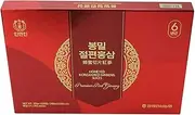 [Gangwoninsam] 6-Years-Grown Honeyed Korean Red Ginseng Slices, Korean Health Food, Portable Packs for Healthy Immune System, 20g x 10 Packs (7.05 fl. oz)