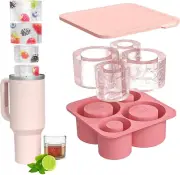 Luikyei® Ice Cube Tray for Stanley Cup, Silicone Ice Cube Molds for Stanley 2...